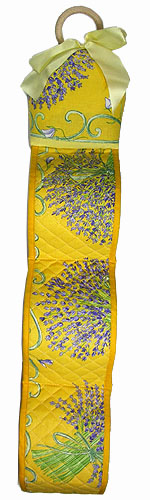 ラベンダーポプリ入りトイレットペーパーストッカー（ラベンダー・イエロー）TOI_S08