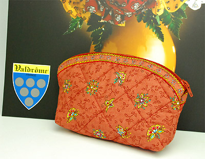 ヴァルドローム VALDROME ポーチCAMELIA（リューヌドミエル・レッド）VAL_TRSCML_04