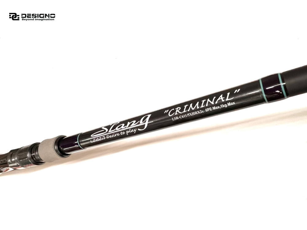PRIME/DESIGNO　SLANG Reboot LSR-C611/5XHRX2s “CRIMINAL” 【ベイトキャスティングモデル】
