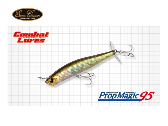 エバーグリーン　プロップマジック95 【シンキングプロップミノー】