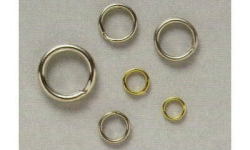 アングル　ステンレススプリットリング （シルバー）