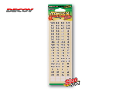 カツイチ/デコイ　アイテムシール 【サイズ】【フック・アクセサリー etc.】【2枚入り】