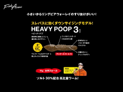 フィッシュアロー　ヘビープープ 【3インチ】