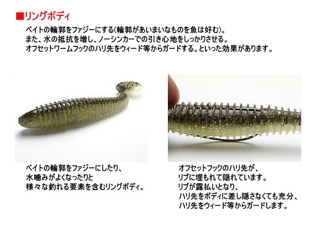 ケイテック スイングインパクト ファット 【4.8インチ】