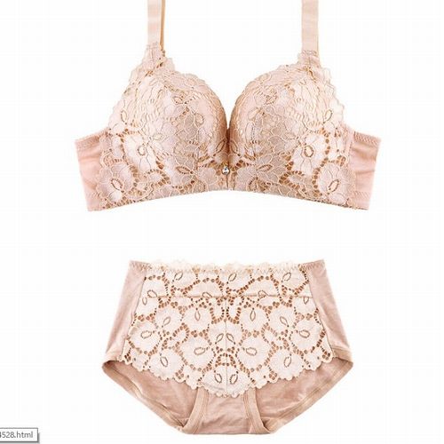 レース　ブラ＆ショーツ　タイプ１　ベージュ