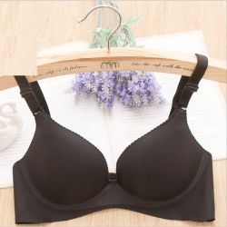 ブラジャー　ノンワイヤーブラ　タイプ1　ブラック