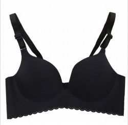 ブラジャー　ノンワイヤーブラ　タイプ2　ブラック