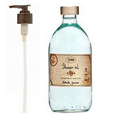 サボン シャワーオイル デリケートジャスミン 500ml ポンプ付