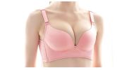 ブラジャー　ノンワイヤーブラ　タイプ3　ピンク
