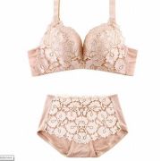レース　ブラ＆ショーツ　タイプ１　ベージュ