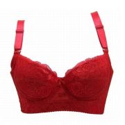 脇高 ブラジャー＆ショーツ　タイプ3　レッド