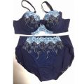ブラジャー＆ショーツ 上下セット　タイプ13　ブルー