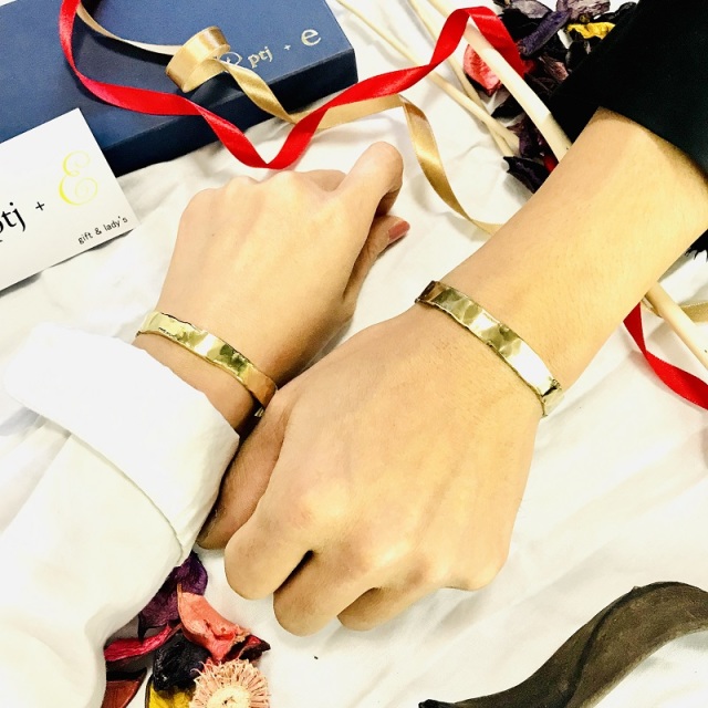 バングル 刻印無料 真鍮 Hard Bump ハードバンプ