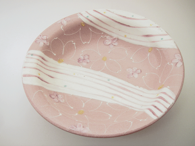 ≪アウトレット和食器≫春がすみ　菓子鉢