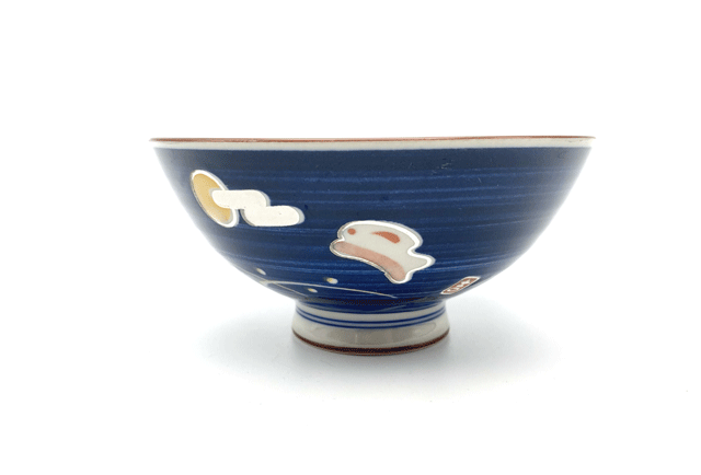 月うさぎのお茶碗（大）