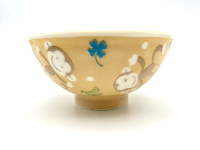 わんぱくおさるのこども茶碗