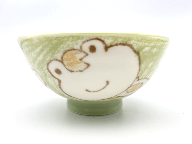 おすましカエルのこども茶碗