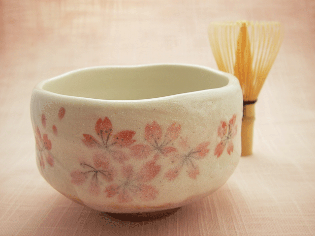 平安桜　ゆったり碗（ピンク）