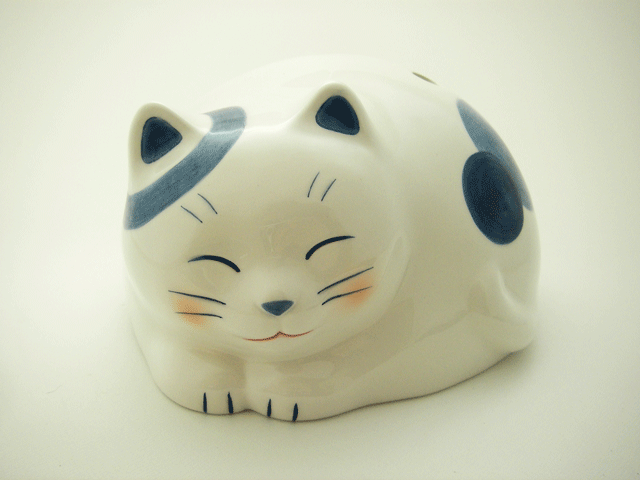 【猫雑貨　蚊遣器】うたたね猫よこ蚊遣器