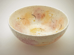 アウトレット和食器　色絵化粧菓子鉢