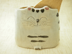 蔵猫　しゃもじ立て