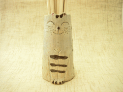 蔵猫　箸立て