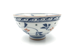 つる唐草　お茶碗