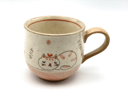 ムニャムニャねこ　コーヒー碗