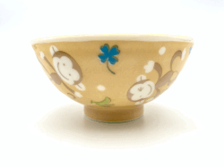 わんぱくおさるのこども茶碗