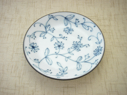 【和食器　軽い食器　小皿】線唐草3.5皿　