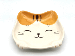 和食器ぷらり】猫びより フェイスプレート（とら）