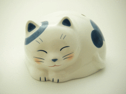 【猫雑貨　蚊遣器】うたたね猫よこ蚊遣器