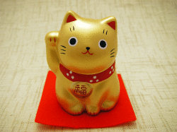 招き猫ちゃん　レトロ雑貨店さま専用！ Amazon.co.jp: 昭和レトロ 招き猫 黒猫白猫 大小2体セット 道後