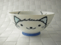 ≪和食器≫つぶつぶ猫飯碗