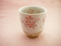 平安桜　湯呑(ピンク）