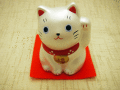 福おいで招き猫（銀）