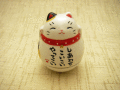 おきあがり招き猫（みけ）