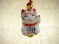 招き猫ねつけ（茶とら）