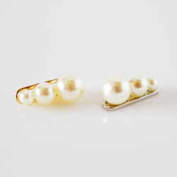 優美なパール3連グラデーション