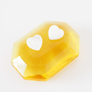 白蝶貝 プティ・ハート/ミディアムの貼るピアス