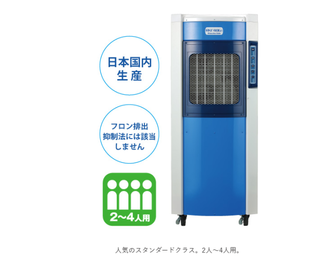 冷風機、業務用、スポットクーラー、静岡製機、RKF406