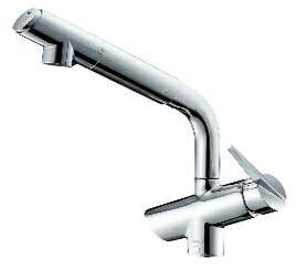 タカギ水栓 【JK106MN-1NBF】 みず工房 コンバージェンス 蛇口一体型