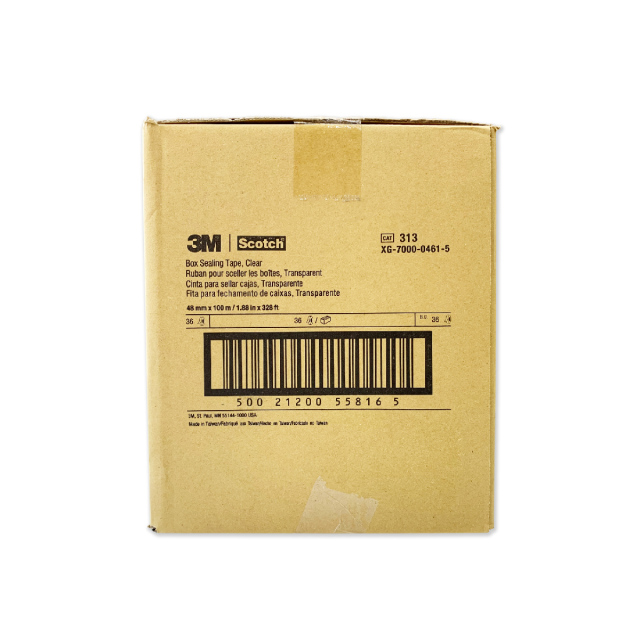 1巻】 透明梱包用テープ OPPテープ 48mm×100m 3M Scotch スコッチ 313