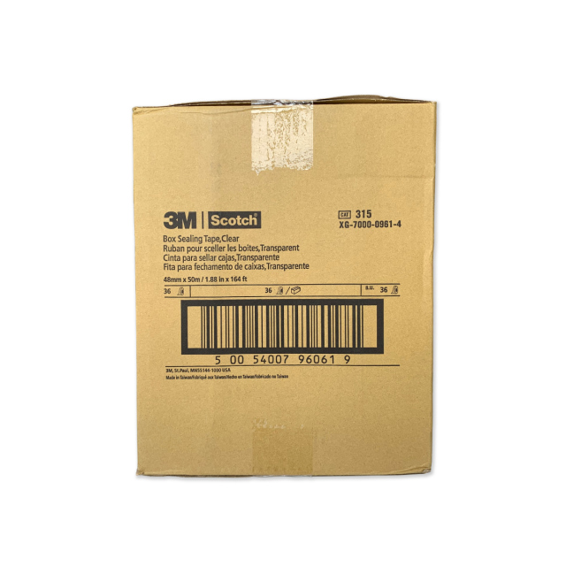 1巻】 透明梱包用テープ OPPテープ 48mm×50m 3M Scotch スコッチ 315