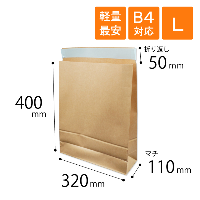 宅配袋　100g 　Lサイズ