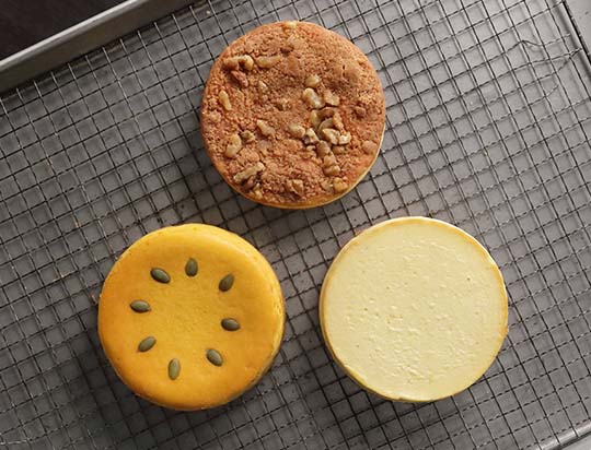 ★値下げLA CERISE SUR LE GATEAU 布バスケット　3つセット ☆値下げLA CERISE SUR LE GATEAU 布バスケット 3つセット