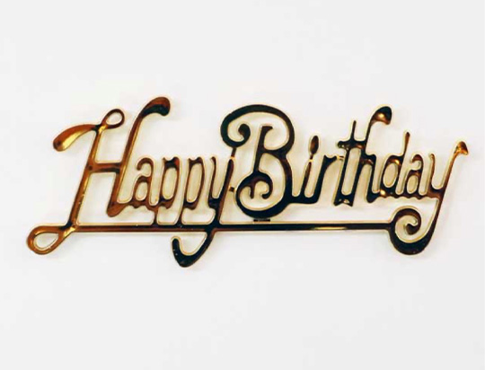 HappyBirthdayプレート