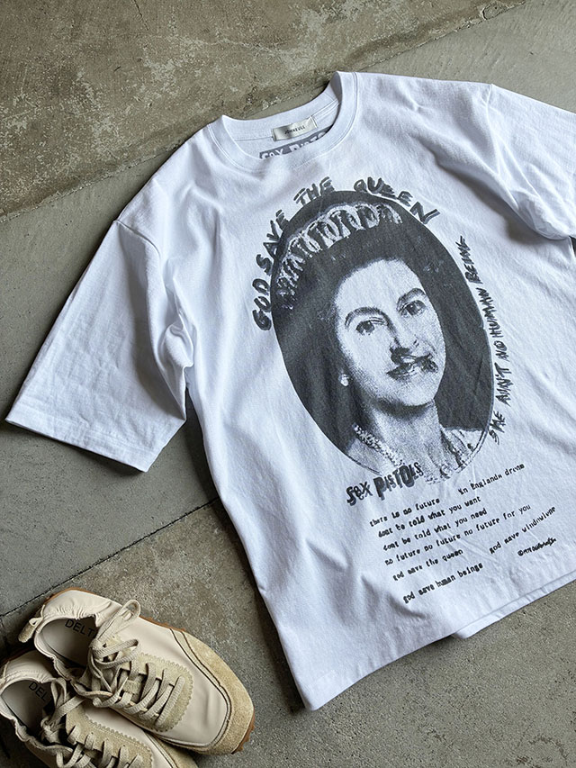 JOHNBULL  GOD SAVE THE QUEEN T-SHIRT　JT263C36