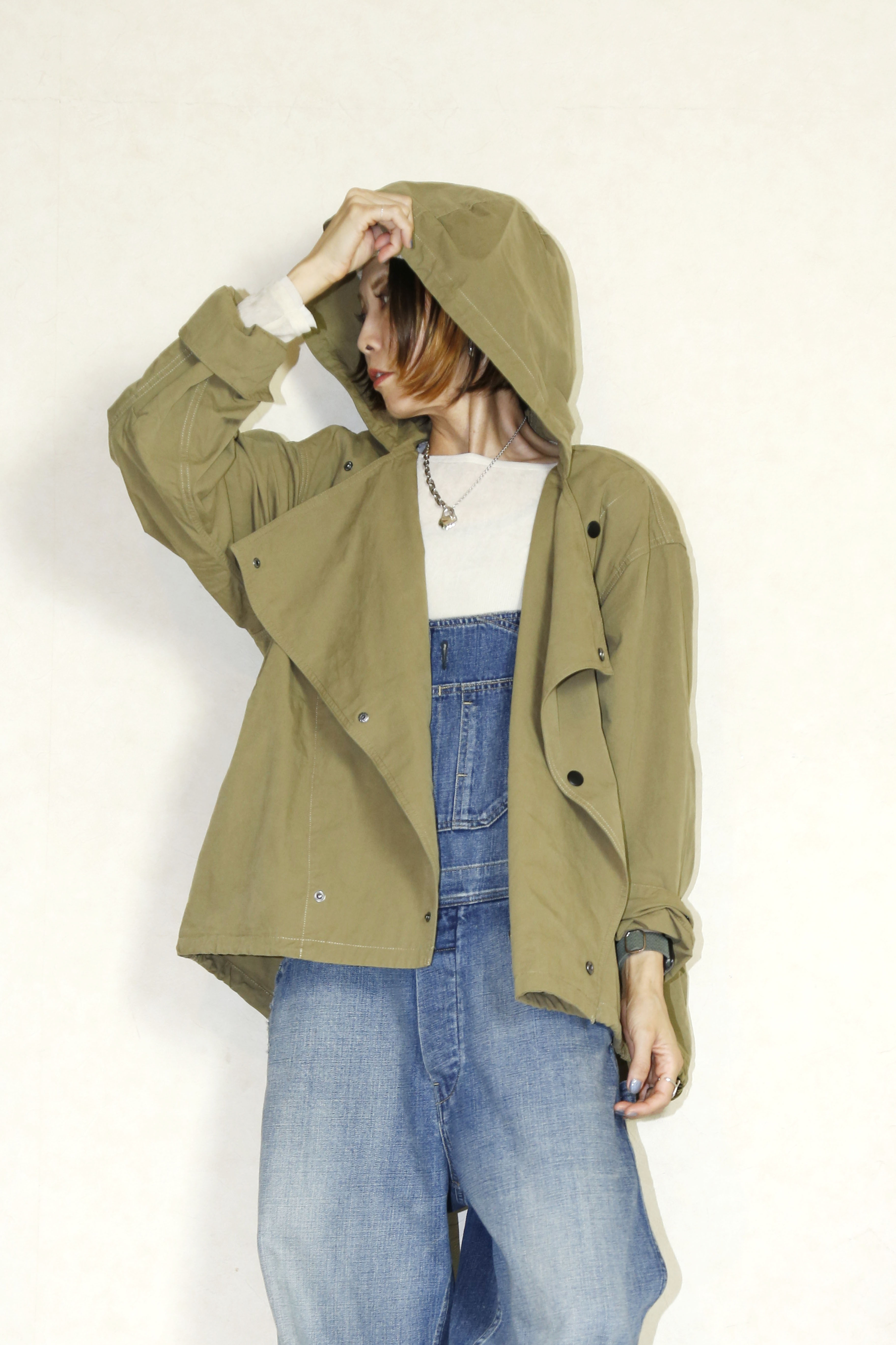 Garance et Violette (ギャランス エト ヴィオレット)  ショートモッズパーカー　25225-6516P