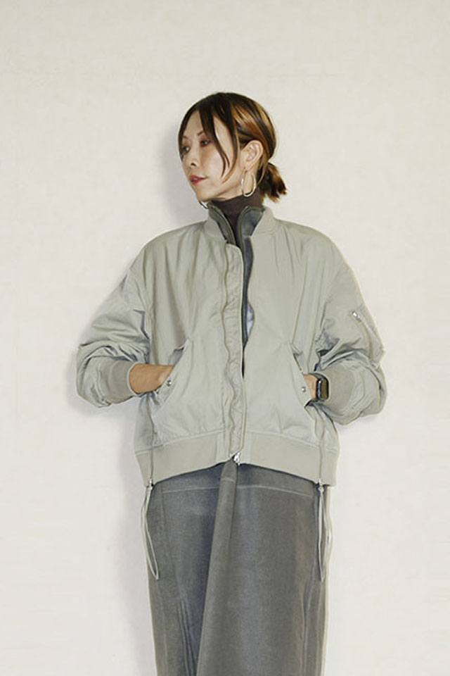 JOHNBULL  MILサイドジップリブブルゾン 　 JL254L03